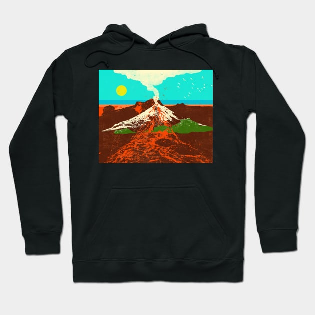 ANCIENT VOLCANO Hoodie by Showdeer